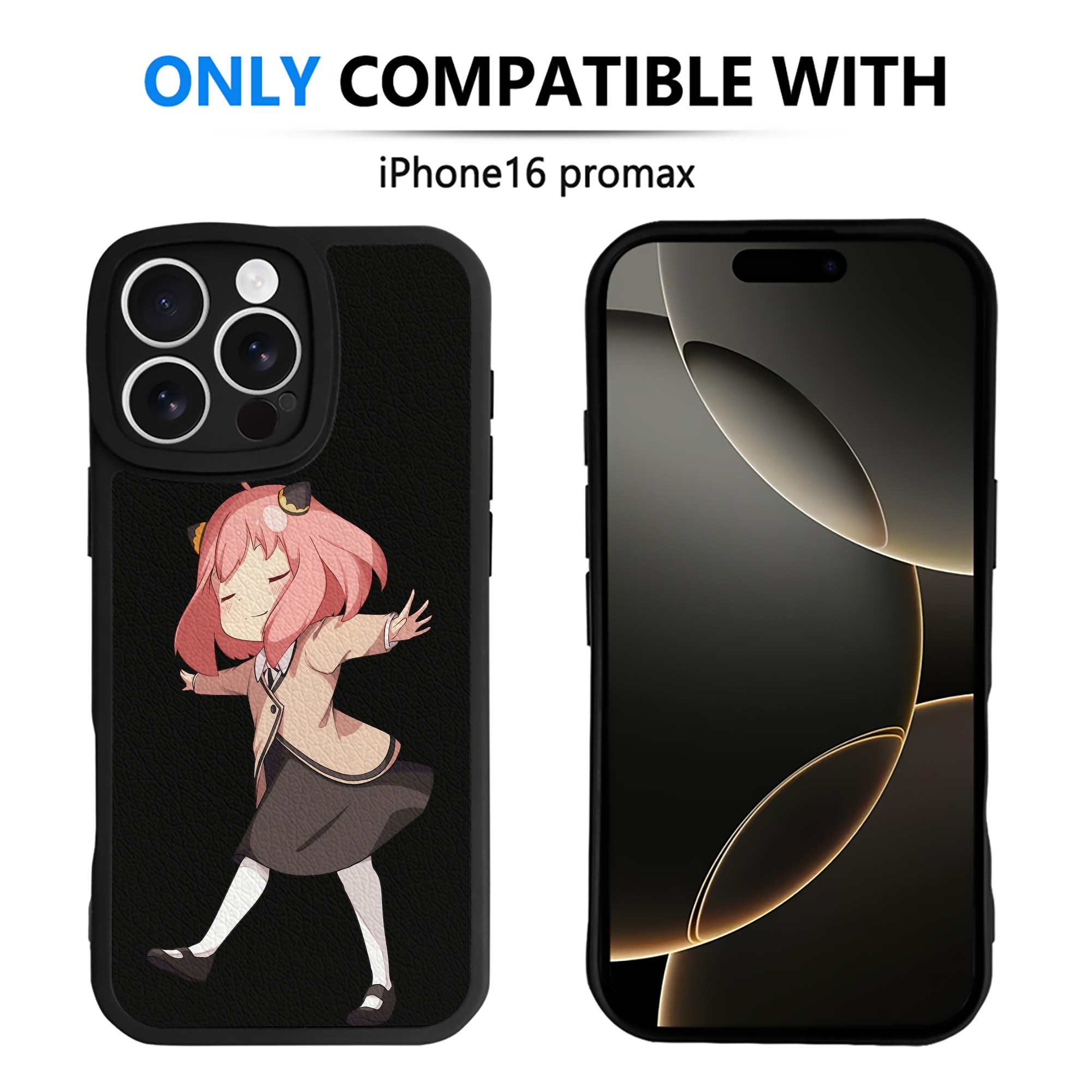 （画像用） SPY×FAMILY间谍家家酒 【iPhone 16シリーズ対応】シリコンスマホケース（レザー調） 材質：シリコン